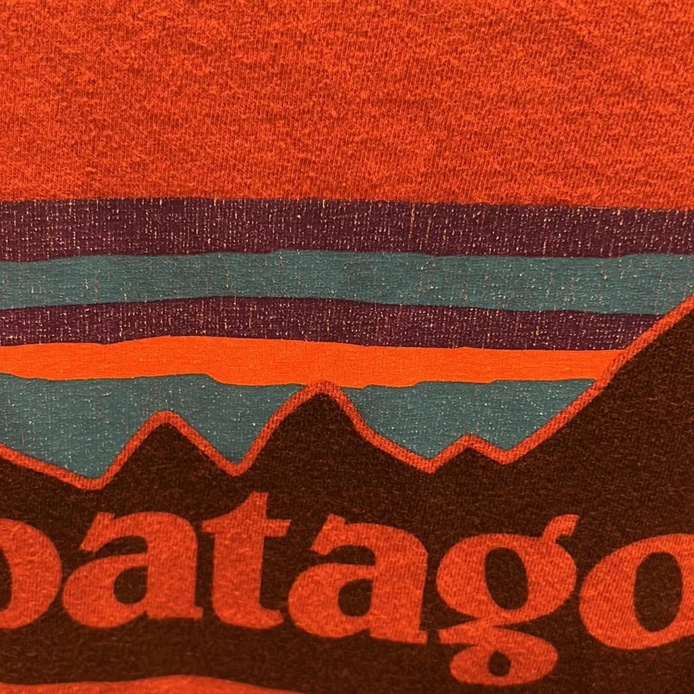 Mens Patagonia shirt sleeve t shirt - Picture 4 of 5